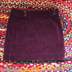 Loft Purple Skirt